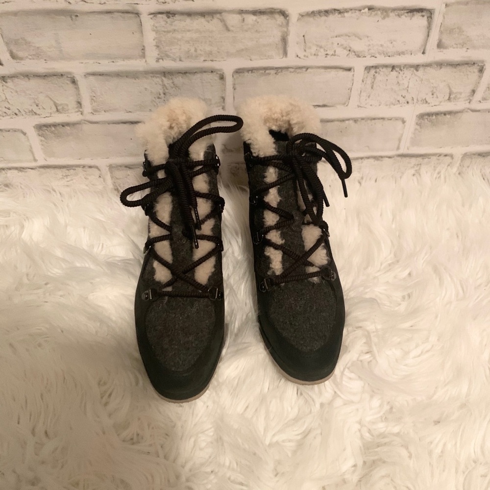 Sorel Sneakchic Alpine Genuine Shearling Boots